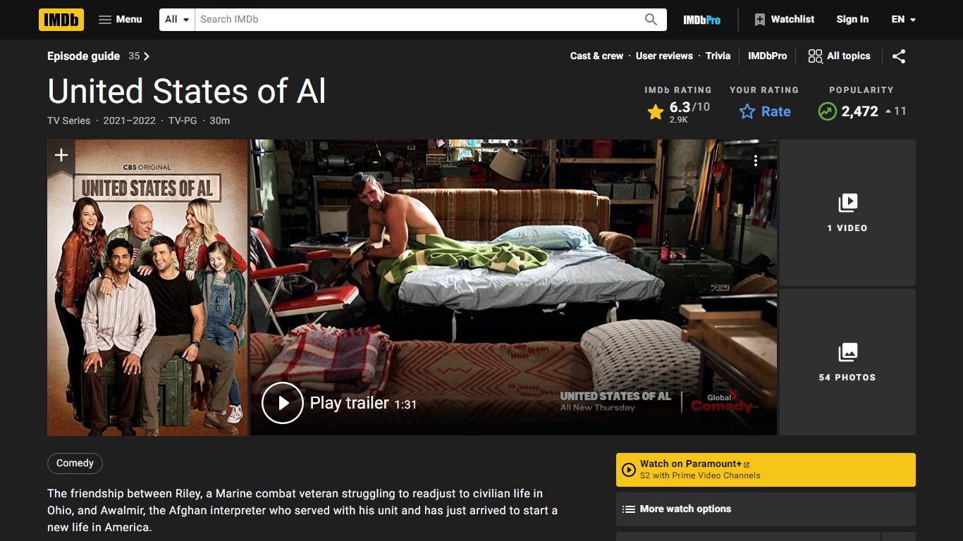 United States of Al (TV Series 2021–2022) - IMDb
